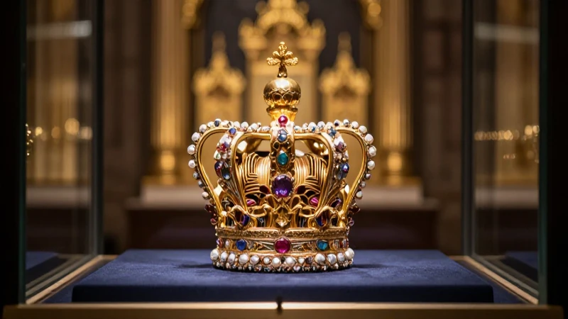 Joyería regia en Londres brilla lujosamente
