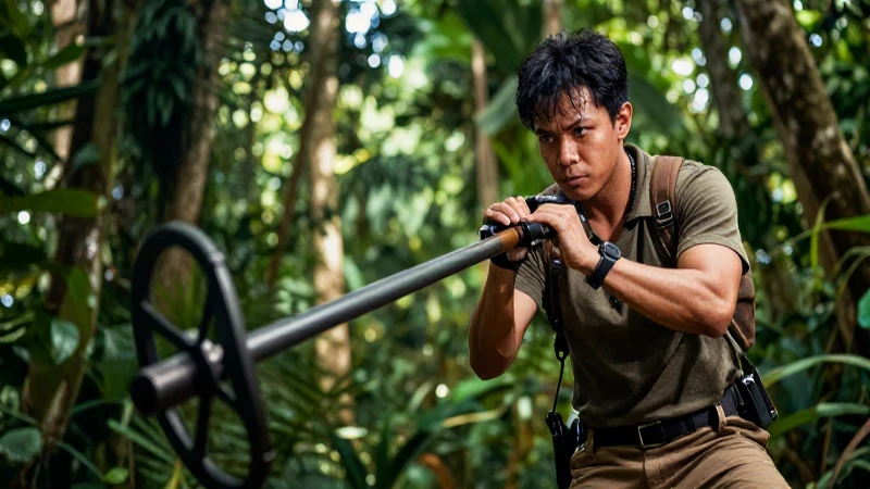 Cómo puedo convertirme en un cazador de tesoros en Filipinas 5 Aventurero filipino encuentra tesoros en la jungla