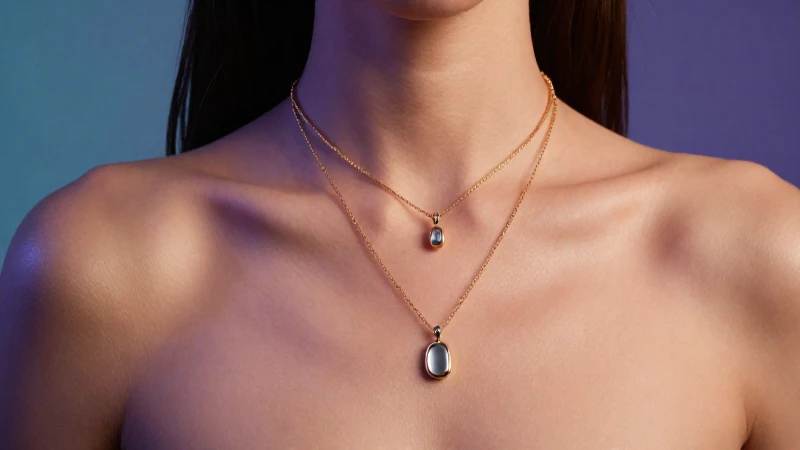 Cuáles son las 5 tendencias más calientes en collares de capas 5 Collares de capas en foto elegante y moderna