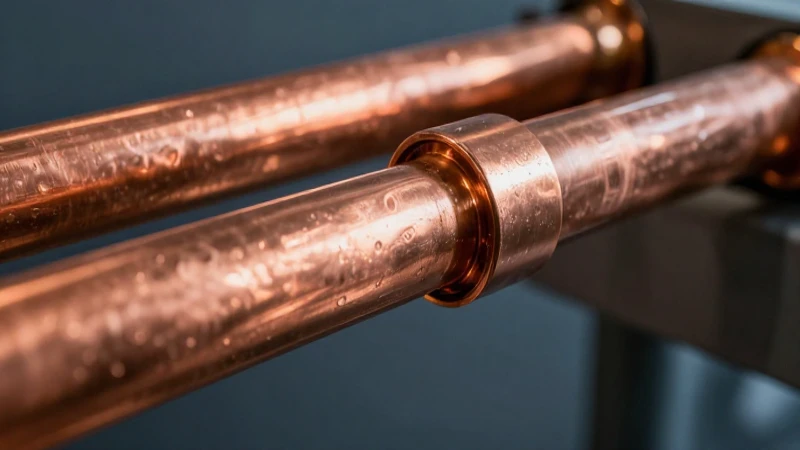 Fotografía moderna y elegante de tuberías a gas