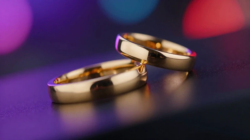Joyas doradas resaltan con iluminación dramática