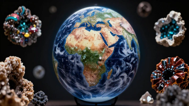 Qué carreras hay en Ciencias de la Tierra en la UA de C 4 Globo terráqueo espectacular con iluminación cinematográfica