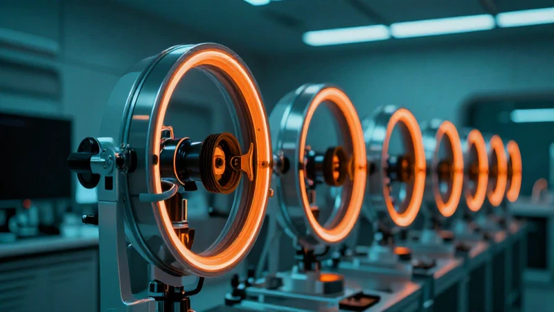 Cuáles son las recientes innovaciones en VLF con OKM 3 Sensor electromagnético en laboratorio futurista y detallado