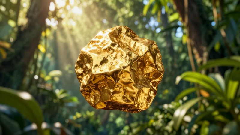 VLF Treasure Detector: Encuentra Oro y Tesoros Perdidos 3 Hallazgo aurífero en jungla, iluminación cinematográfica