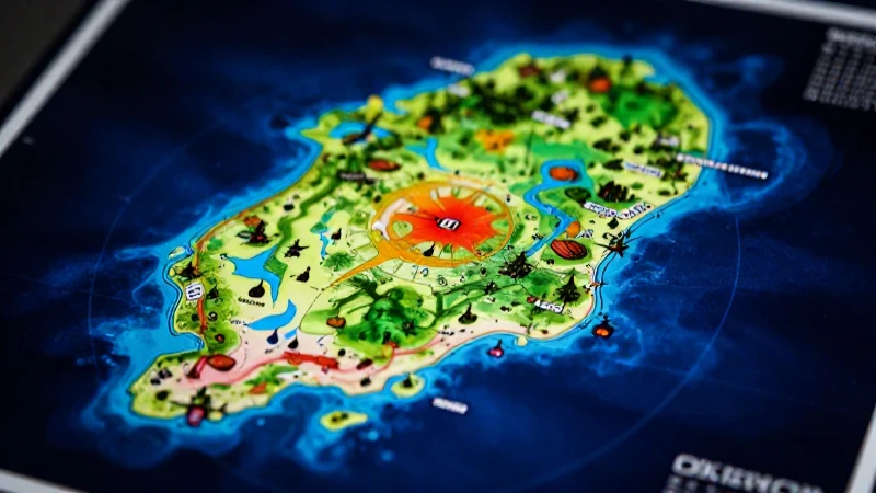 Mapa del tesoro con tecnología y misterio