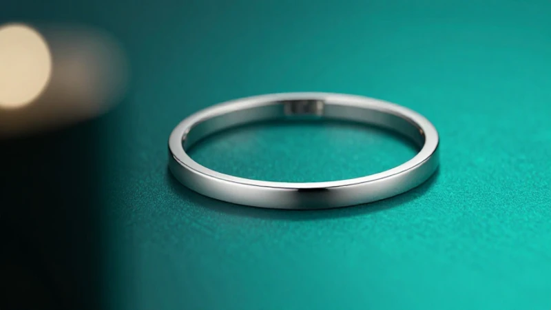 Joyería de acero pulido, diseño minimalista y elegante