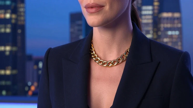 Mujer ejecutiva elegante en ambiente profesional