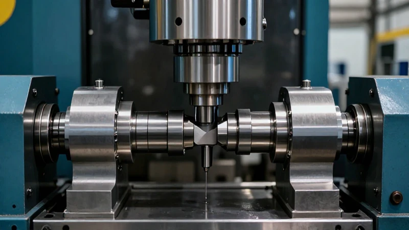 Máquina industrial en zamac, hiperrealista y vibrante